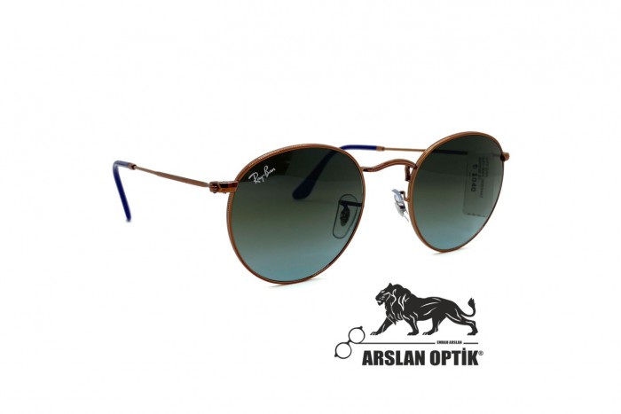 RAYBAN RB 3447 ROUND METAL 9002/A6 50
