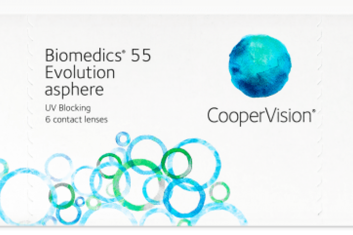 COOPER VISION BIOMEDICS 55 EVOLUTION